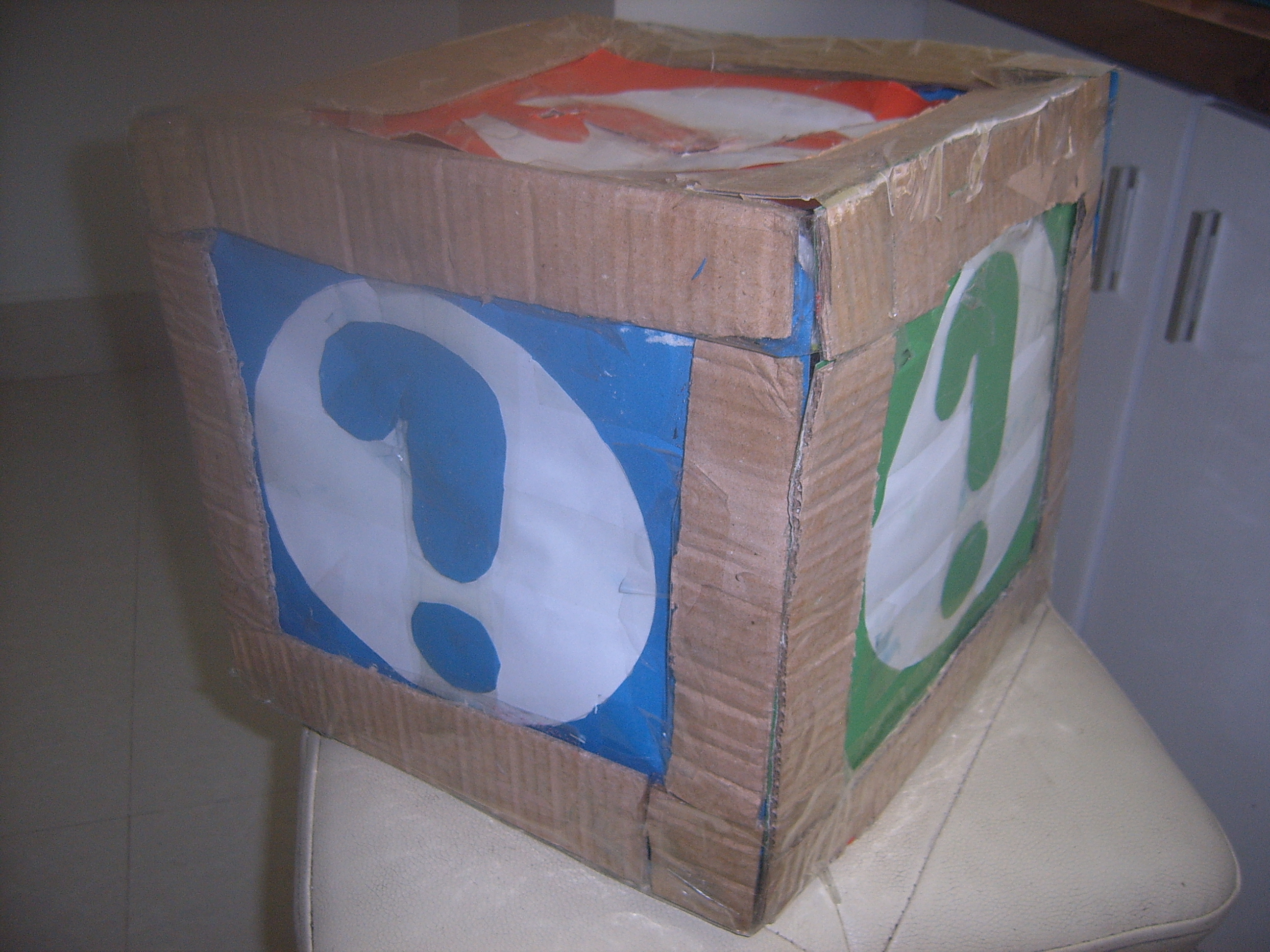 A Mystery Box peper model